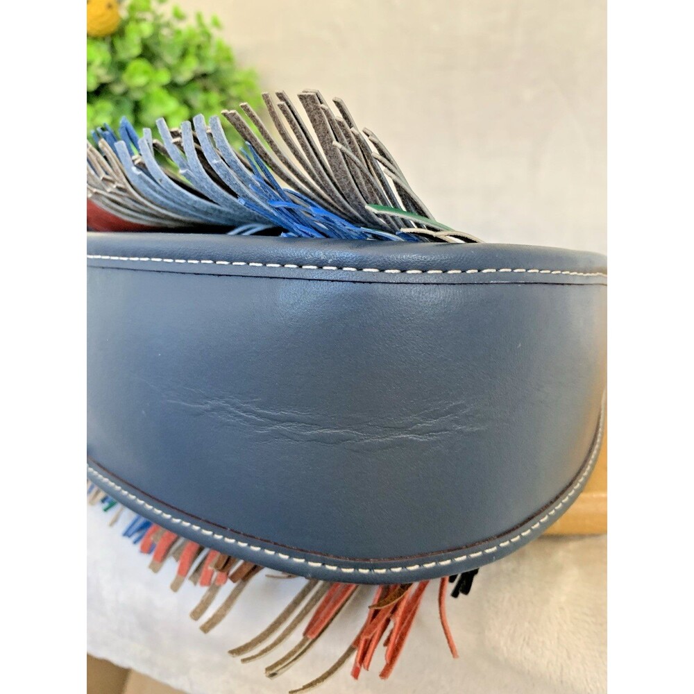 COACHTOPIA  Ergo Bag In Upcrafted Leather With Fringe CN960 - Picture 12 of 14